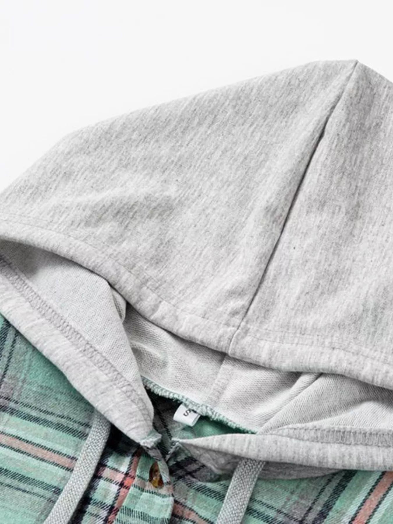Plaid Button-Up Hooded Shirt 3a6047a5-95df-4417-a24a-8a83bc81596f-Max-Origin