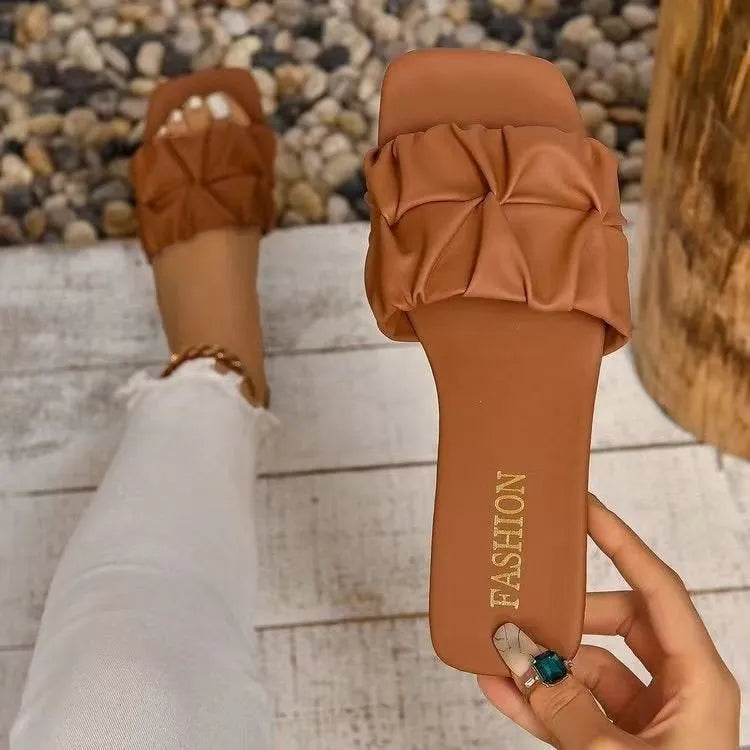 Open Toe Flats Sandals Caramel 3aac2341-2e15-4e6e-9529-63f717f2f57e-Max-Origin