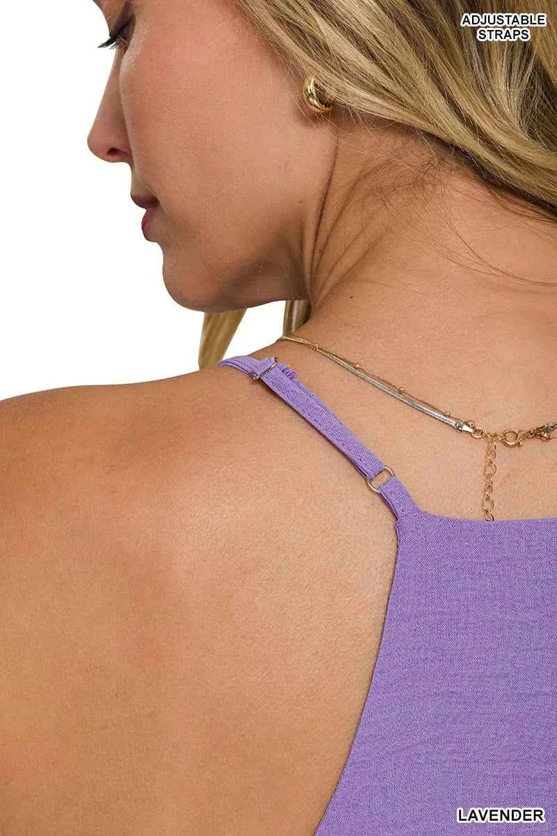 Zenana Woven Airflow Adjustable Strap V-Neck Cami 3ac53ec7537c497ea11ce9310a13d17f-Max-Origin