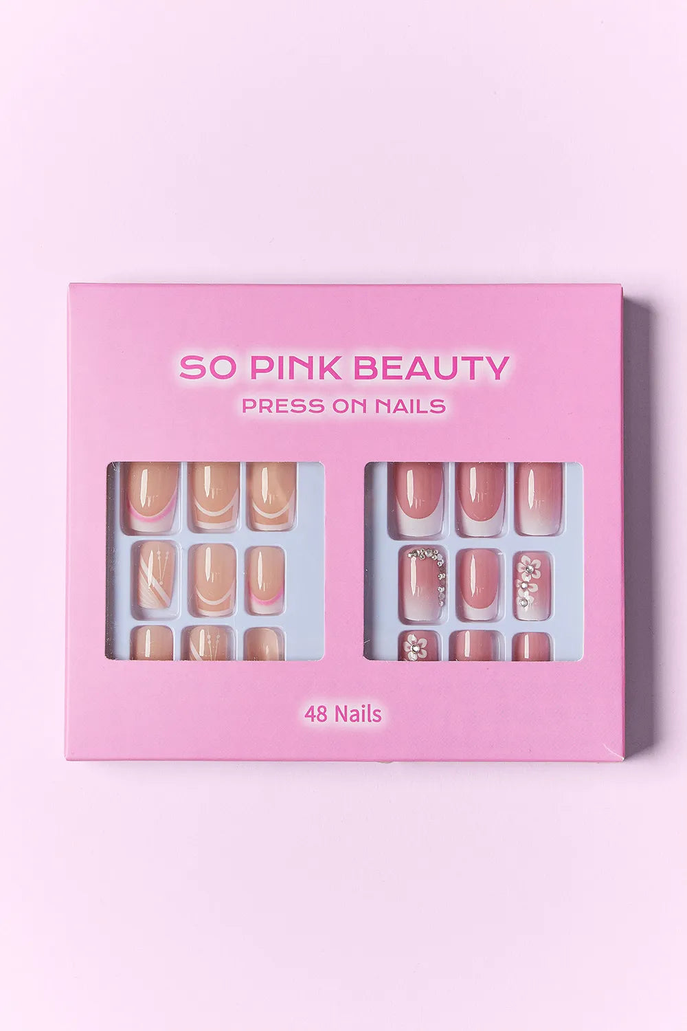 SO PINK BEAUTY Press On Nails 2 Packs 3ac6c0e3-9638-4764-a176-5519adc19bcb-Max