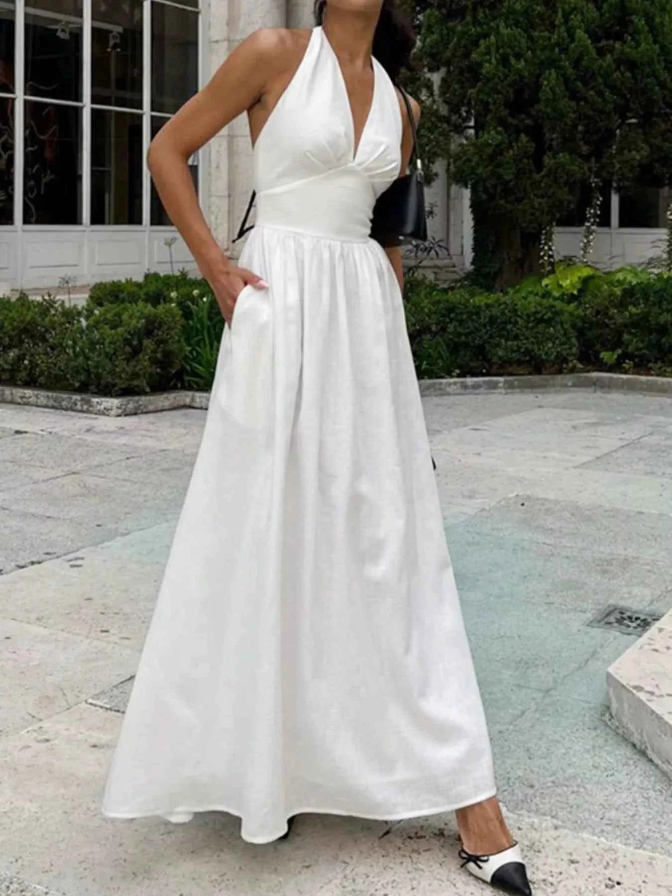 Halter Neck Flowy Maxi Dress 3acff8d6-b4fe-426a-a3d5-988b1a7d0338-Max-Origin