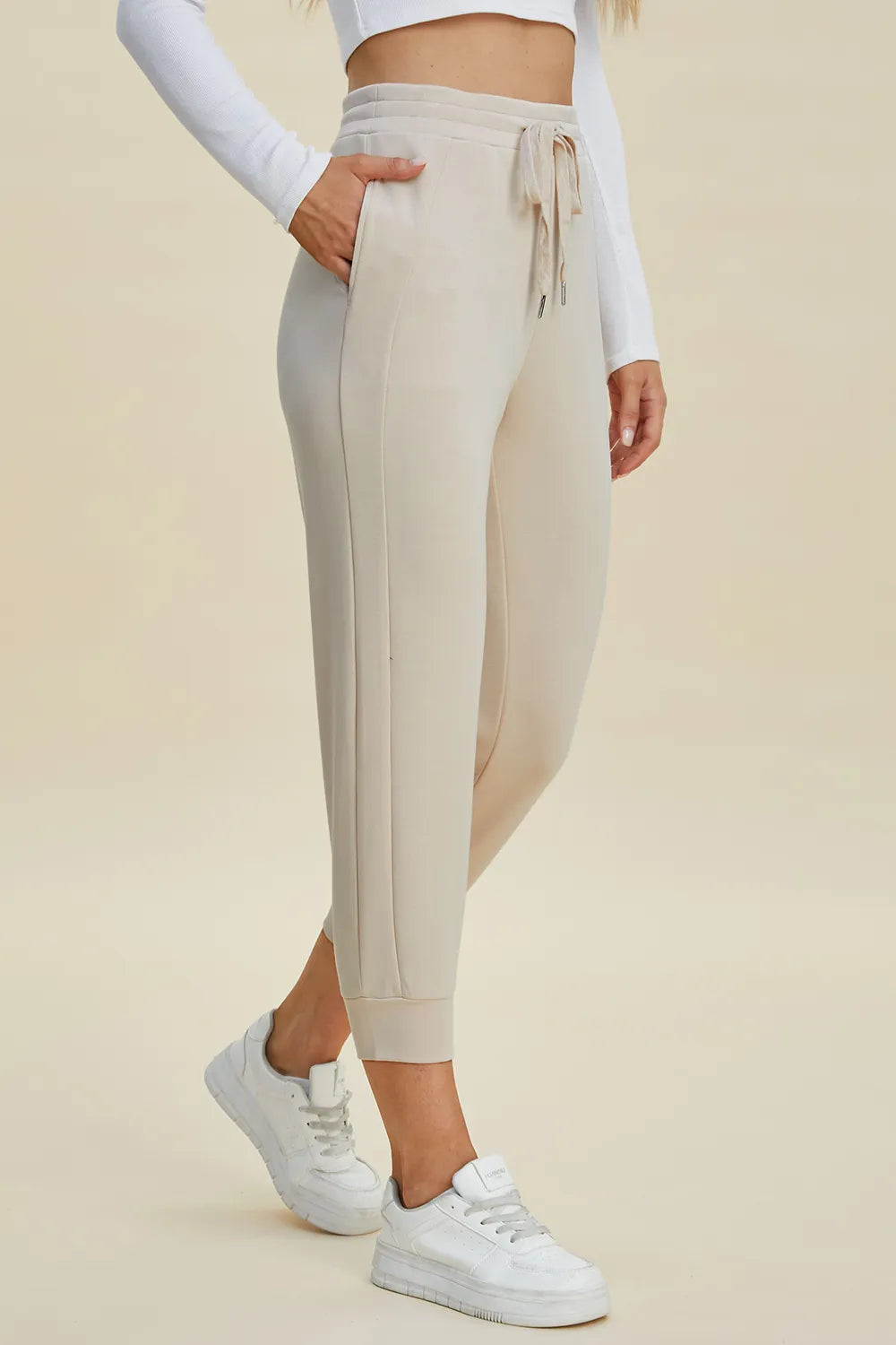 Basic Bae Full Size Air Scuba Drawstring High Waist Cropped Pants 3ae4d1f8-21fb-4cac-974b-11b5c449cab9-Max
