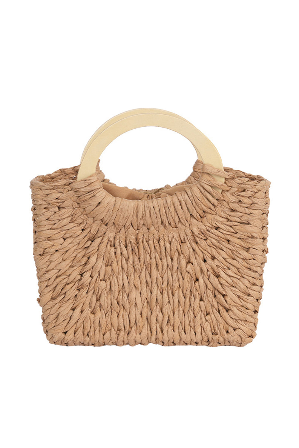 Camel Retro Straw Woven Tote Bag 3b1ff193457fa2f6