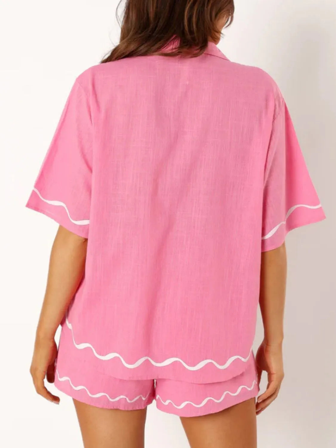 Button Up Half Sleeve Top and Shorts Set 3b9c97d6-9864-4150-afed-e8091de155ee-Max-Origin