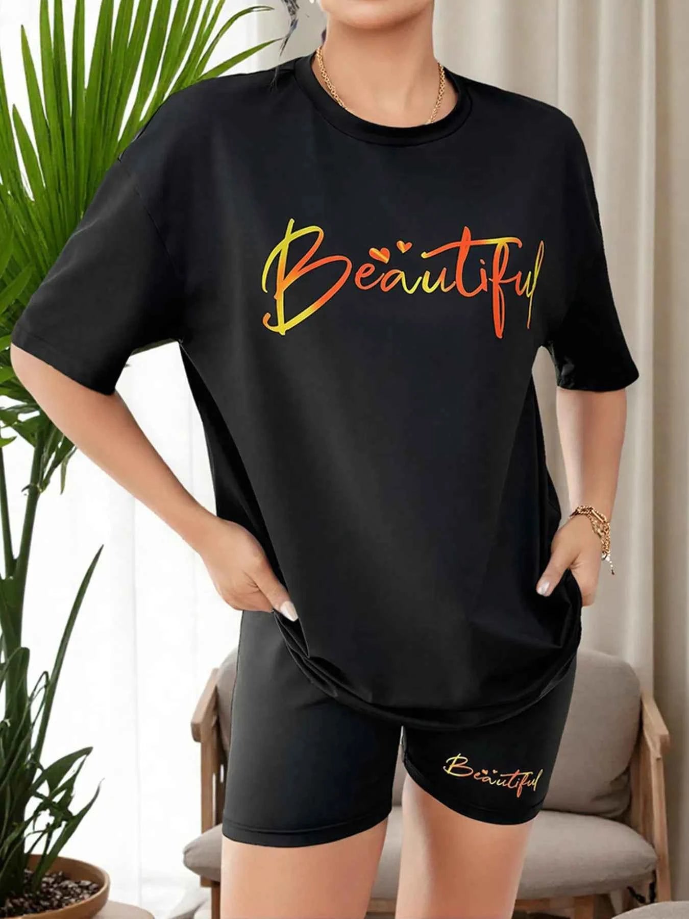 Beautiful Round Neck Top and Shorts Casual Set 3bb7fa76bfd44bcc91773d3f036ed0bd-Max-Origin