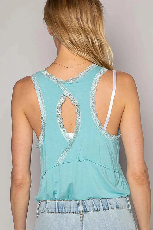 V-Neck Cutout Tank with Trim Detail 3bba2c2d-db51-4e20-adc0-6ce5809b4267-Max-Origin