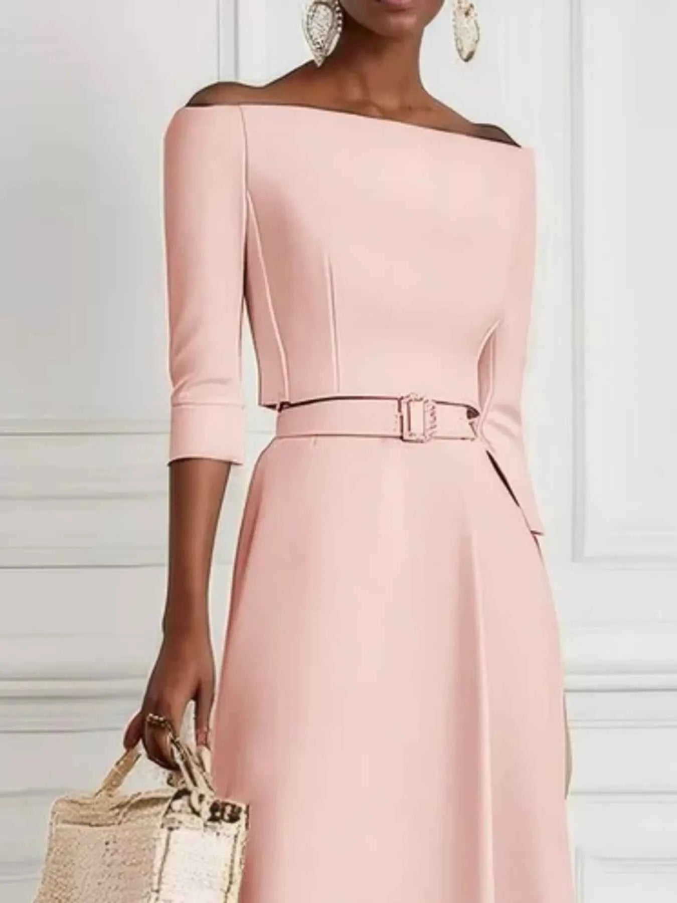 Elegant Off-Shoulder Belted Maxi Dress 3bf2e49f6670482d9b1c75a138c4d02c-Max-Origin