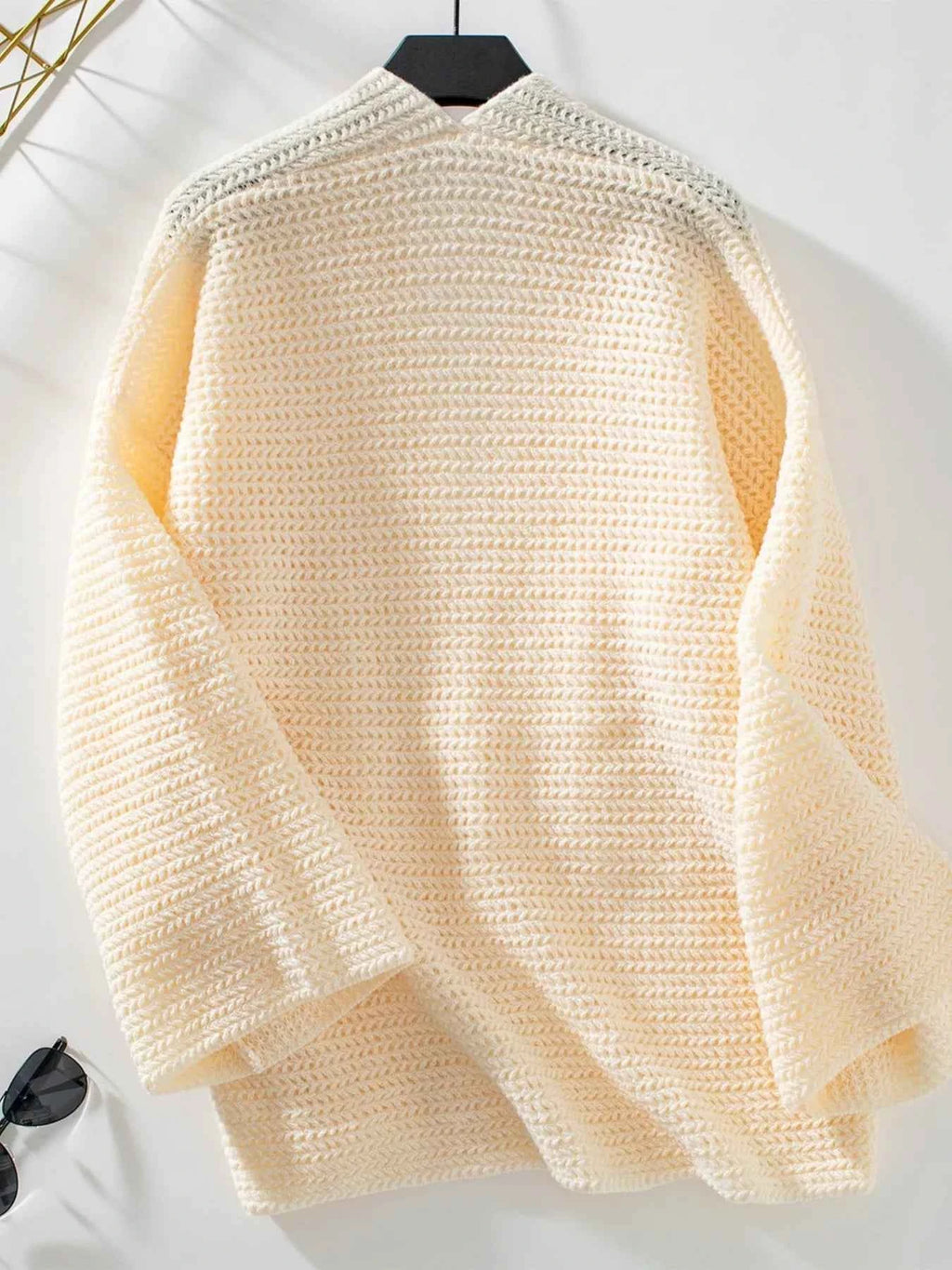 Cozy Knit Open Front Cardigan 3c369eafb2b34dde9f5b598d2491710a-Max-Origin