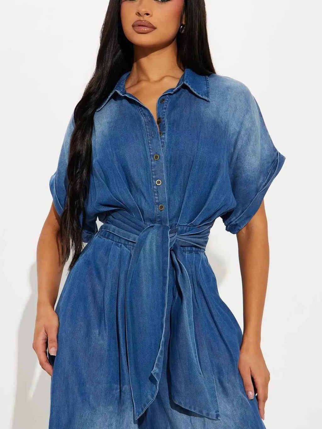 Button Front Wide Leg Denim Jumpsuit 3c502777-acc3-45f7-8327-9bdfd678ec5d-Max-Origin