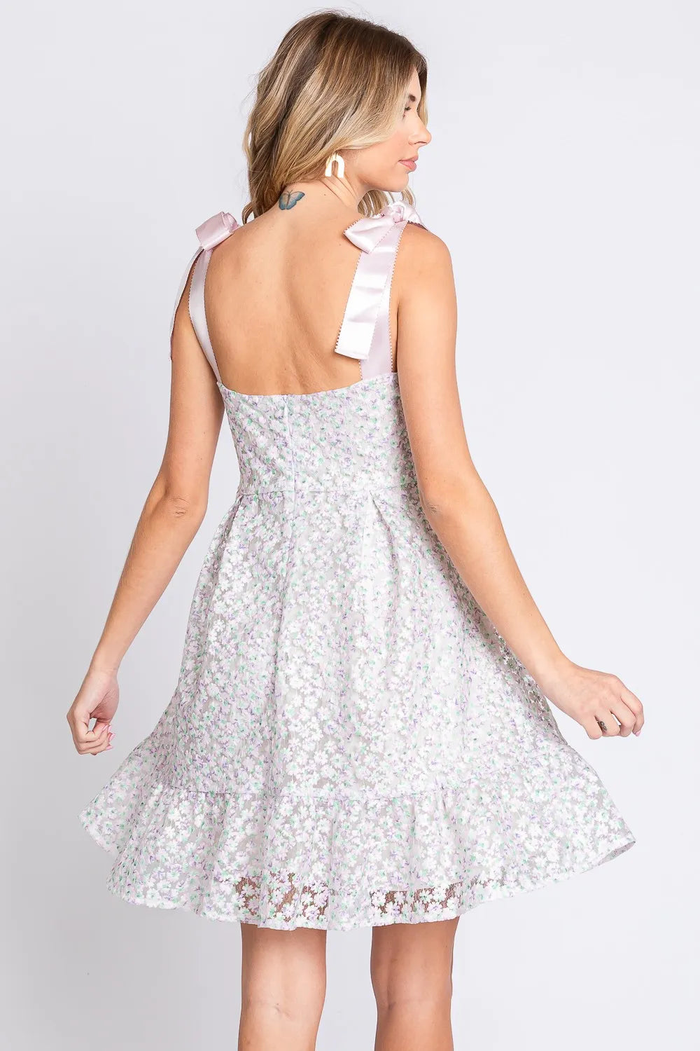 GeeGee Mesh Floral Embroidered Sleeveless Dress 3c529d36-7f1e-4053-b5a5-08b886bd0eb3-Max