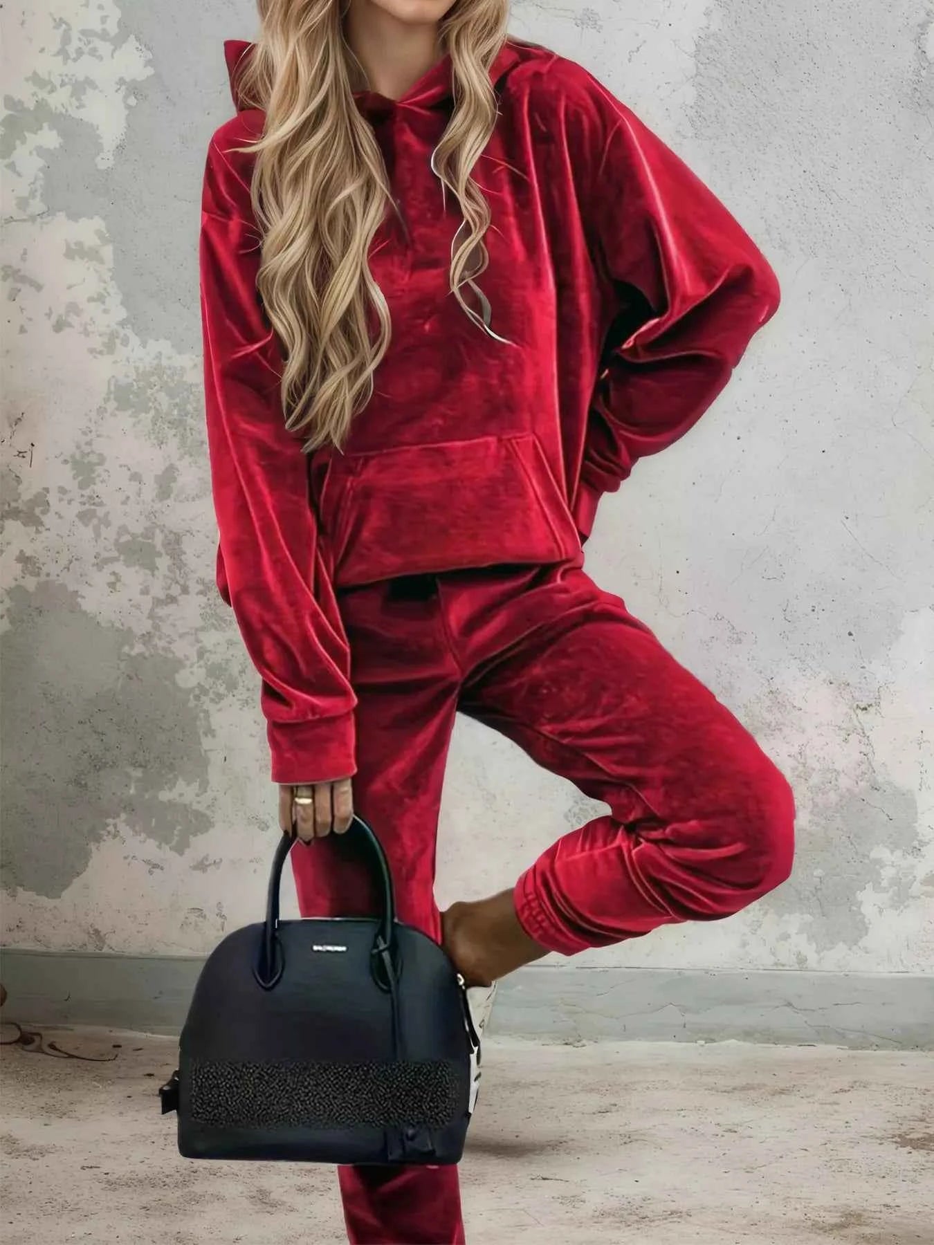 Velvet Long Sleeve Hoodie and Pants Set 3c729491a0bf4a4b985702e2a1bde50d-Max-Origin