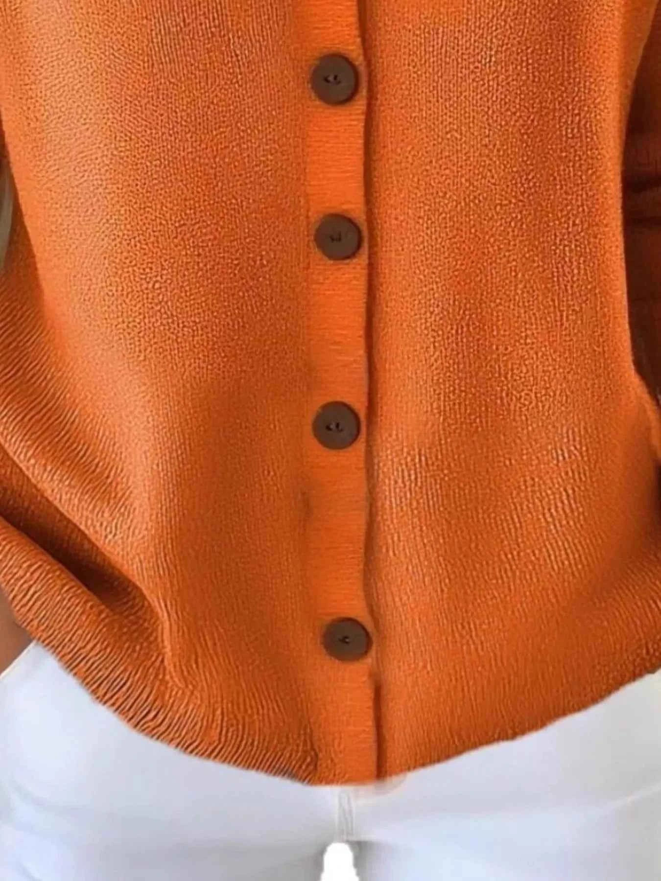 Full Size Button-Front V-Neck Cardigan Plus Size 3c738e89-ad99-4b50-9855-b06b1f97ab49-Max-Origin