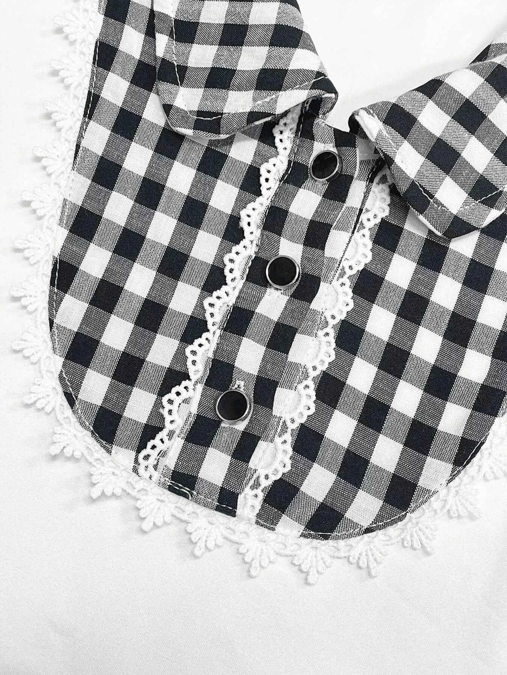 Gingham Collar Slim Fit Blouse 3c7dcc06ad4043e2b5204aadc30a8249-Max-Origin