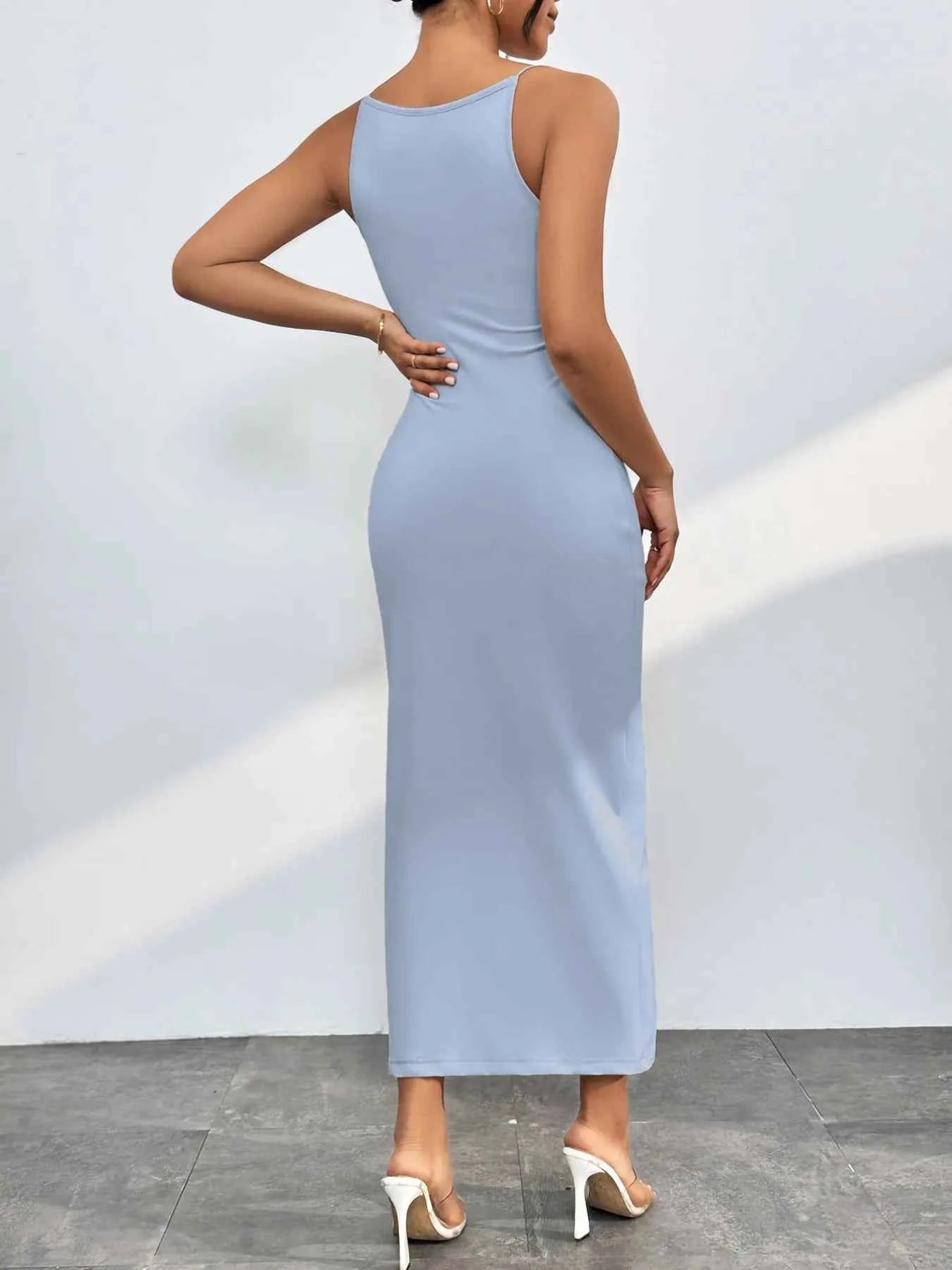 Spaghetti Straps Midi Bodycon Dress 3cb0c1e6-443b-4ffe-92b9-04cefa614dfb-Max-Origin