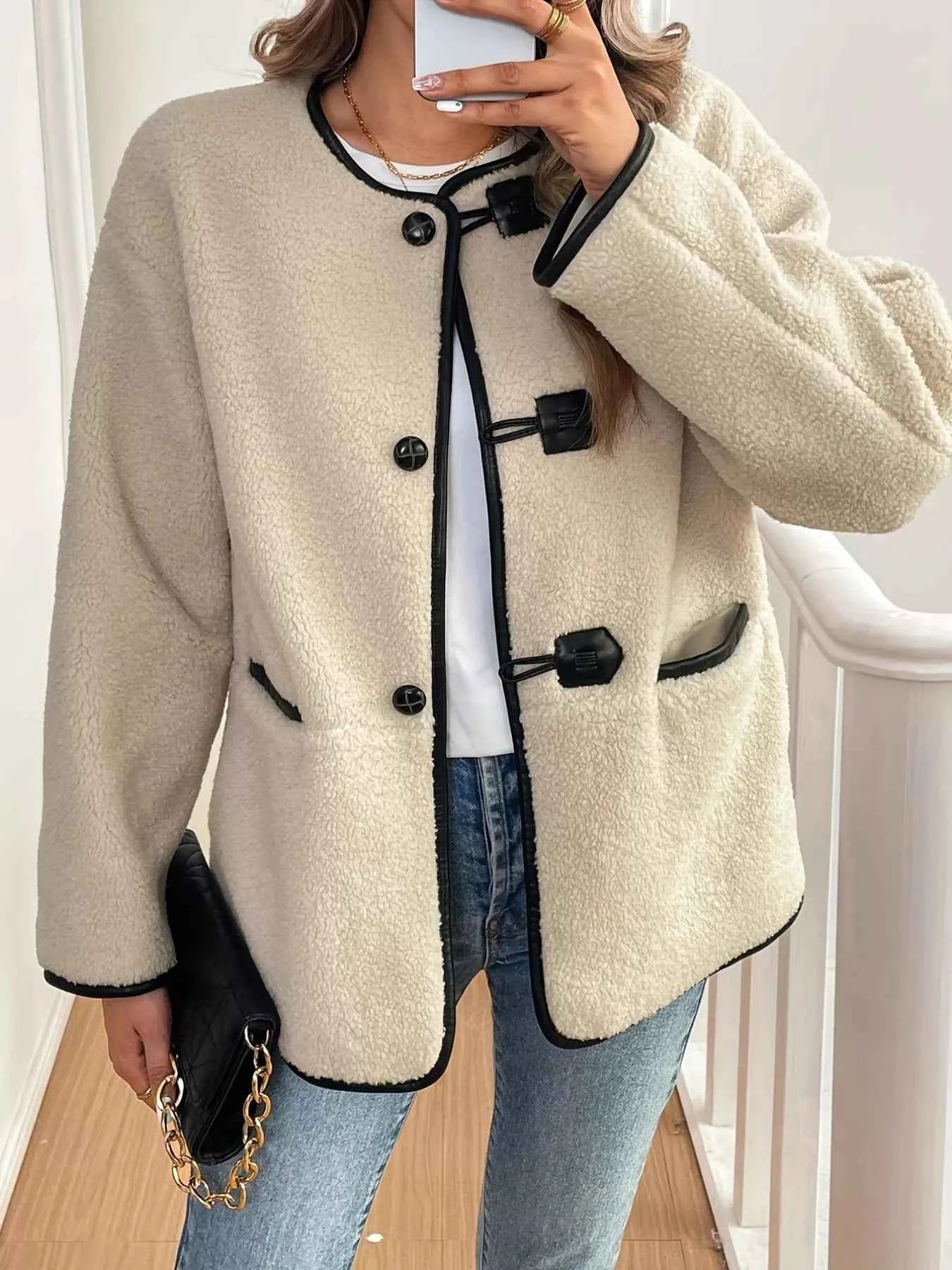 Button Up Dropped Shoulder Outerwear Dust Storm 3cb71ced-d56b-43fb-8f3b-917c1cb41af4-Max-Origin