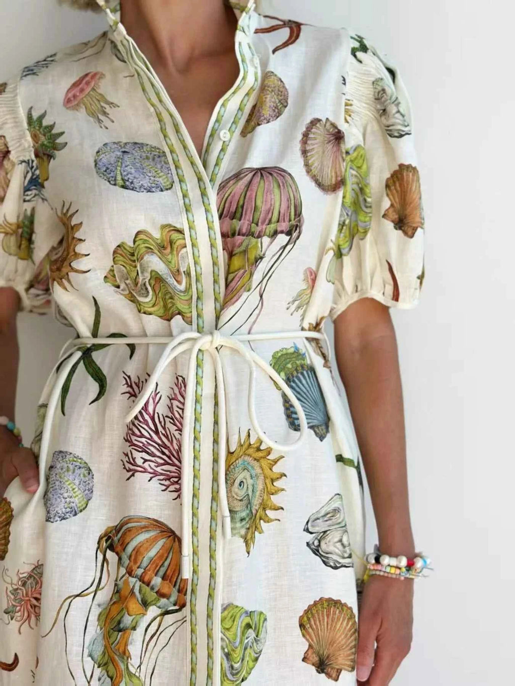 Printed Short Sleeve Shirt Dress 3cc3d9956f774b53a8e1dd9c068995c2-Max-Origin