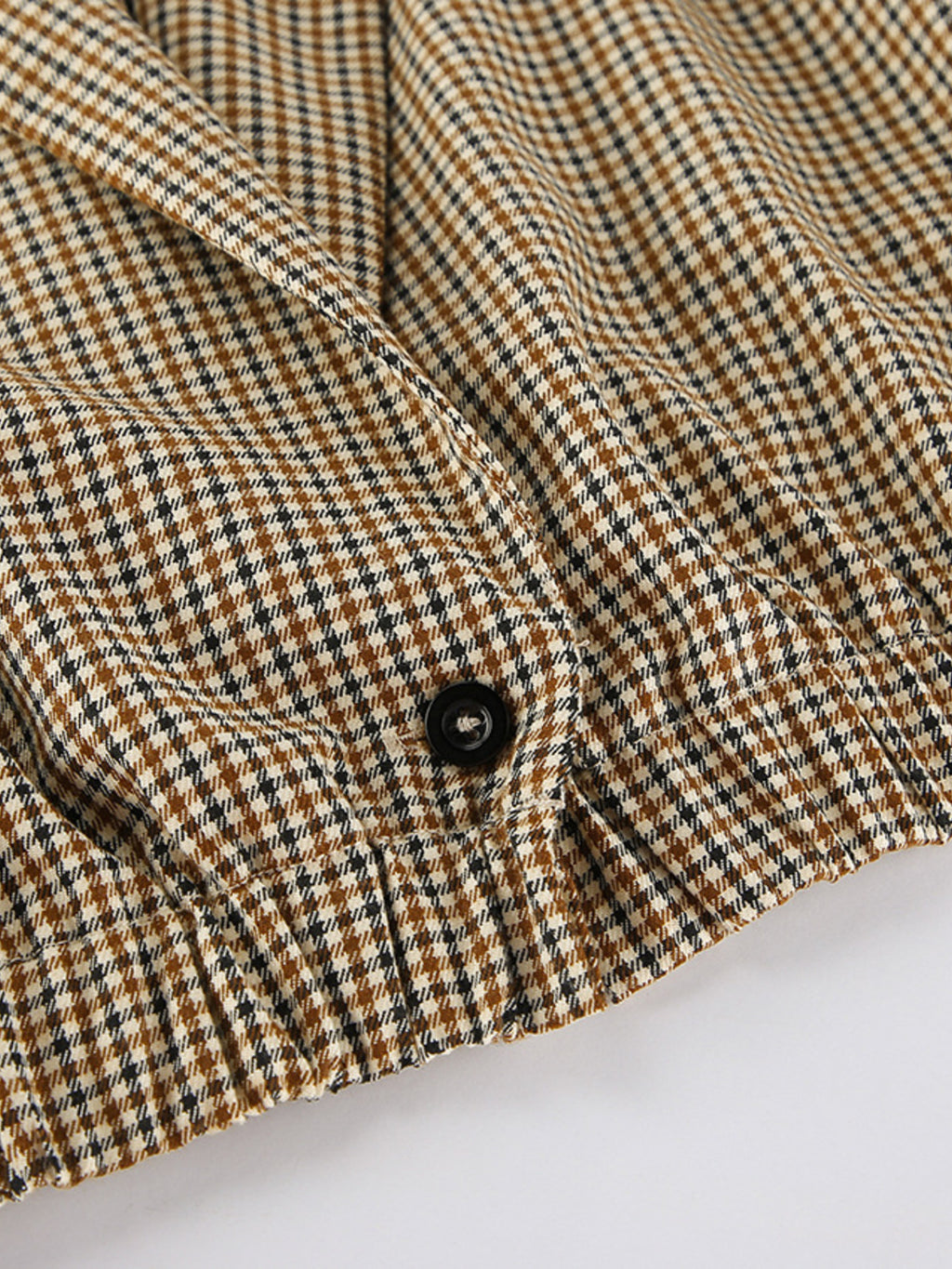 Lapel Collar Long Sleeve Cropped Blazer 3ccd139b69ff4f189ab262799eb79f84-Max