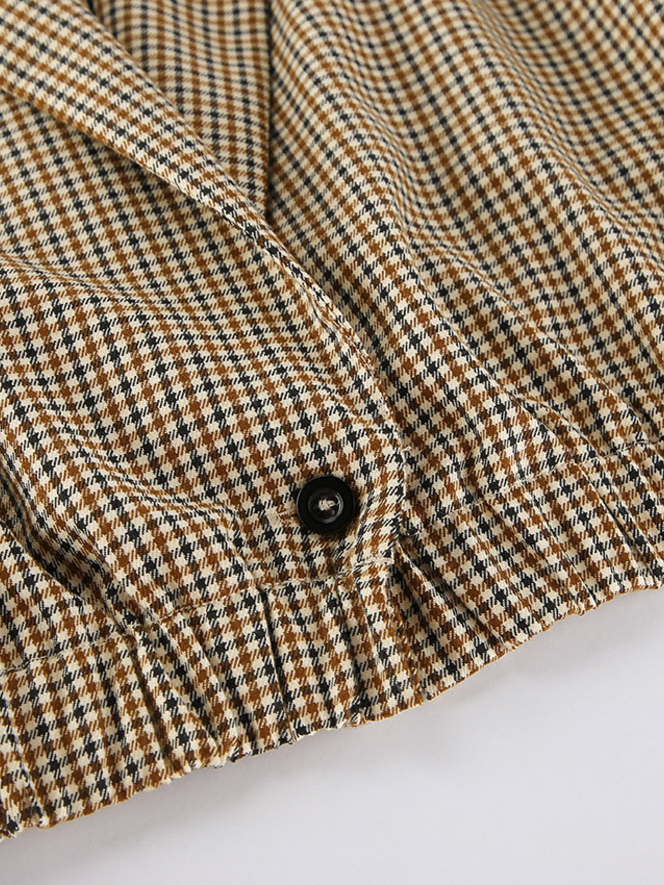 Lapel Collar Long Sleeve Cropped Blazer 3ccd139b69ff4f189ab262799eb79f84-Max