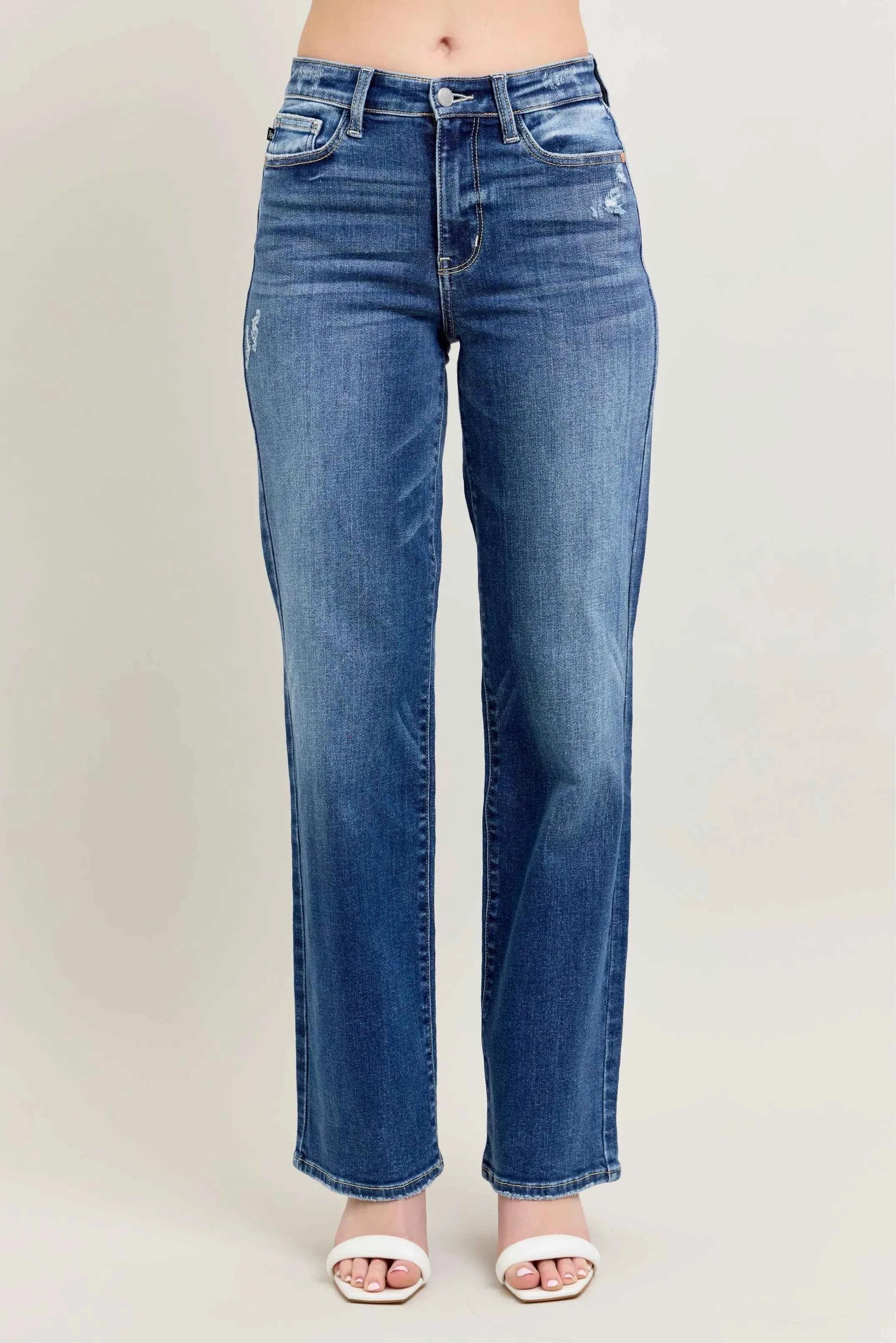 Judy Blue Full Size High Waist 90's Straight Leg Jeans Plus Size 3cd95fd87e9d4861af708d3505aeada0-Max-Origin