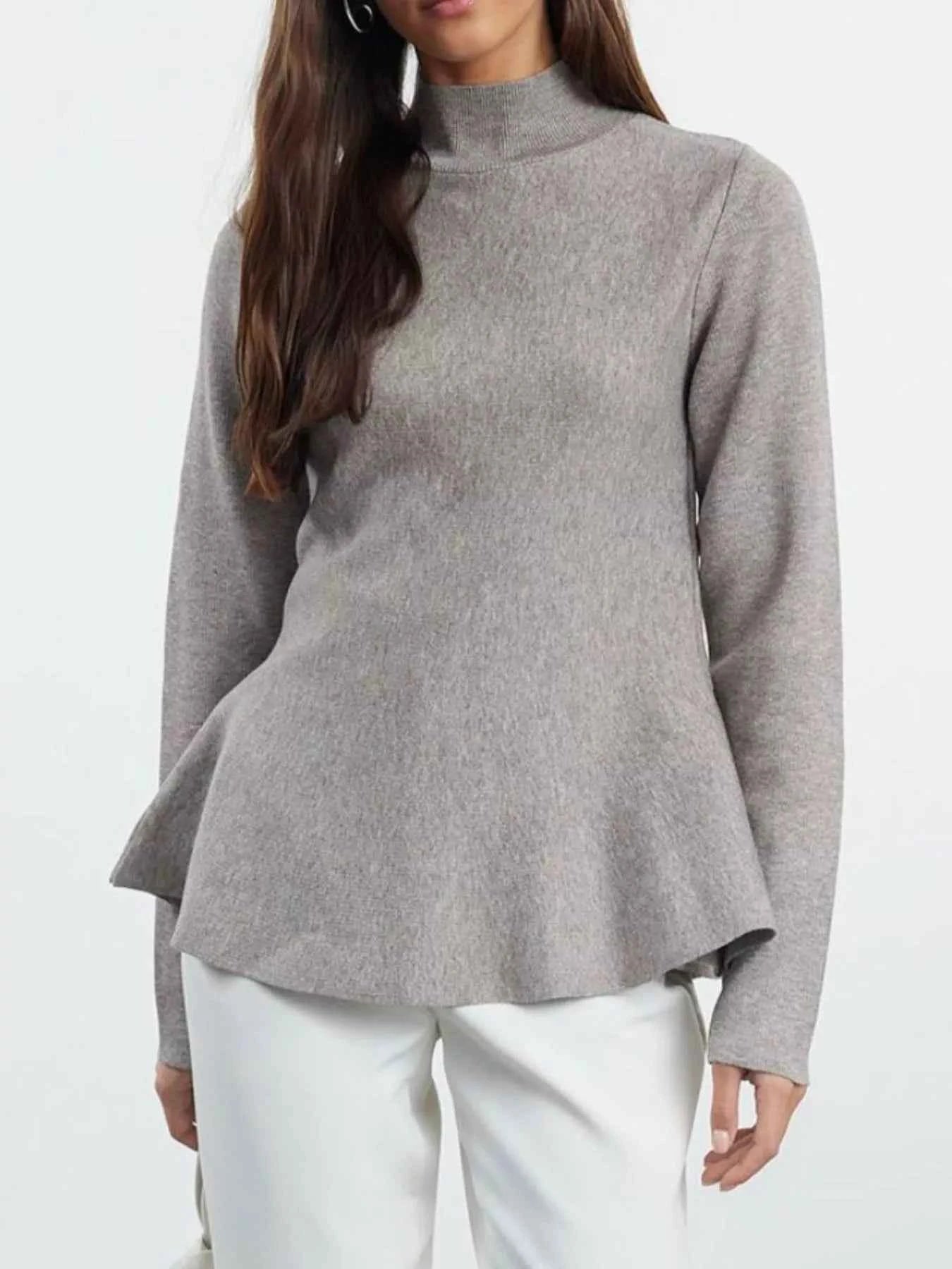 Mock Neck Long Sleeve Sweater 3ce375bf-6d19-4bd2-a6e5-7bef68eccd93-Max-Origin