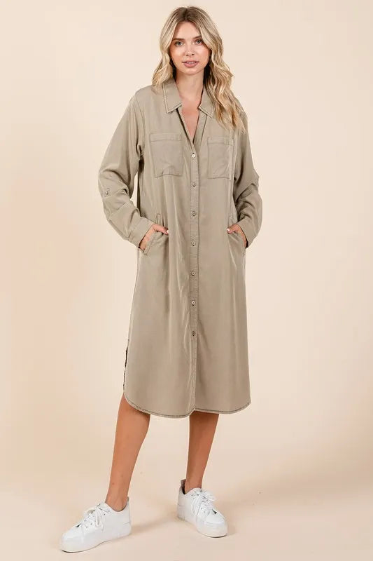 Mittoshop Button Down Long Sleeve Shirt Dress 3cf78829-5333-402e-a174-b39634f0c52f-Max