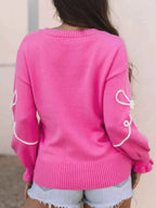 Ribbed Hem Long Sleeve Sweater 3cf8daa9-69cb-49d7-af8d-74962a0dac0a-Max-Origin