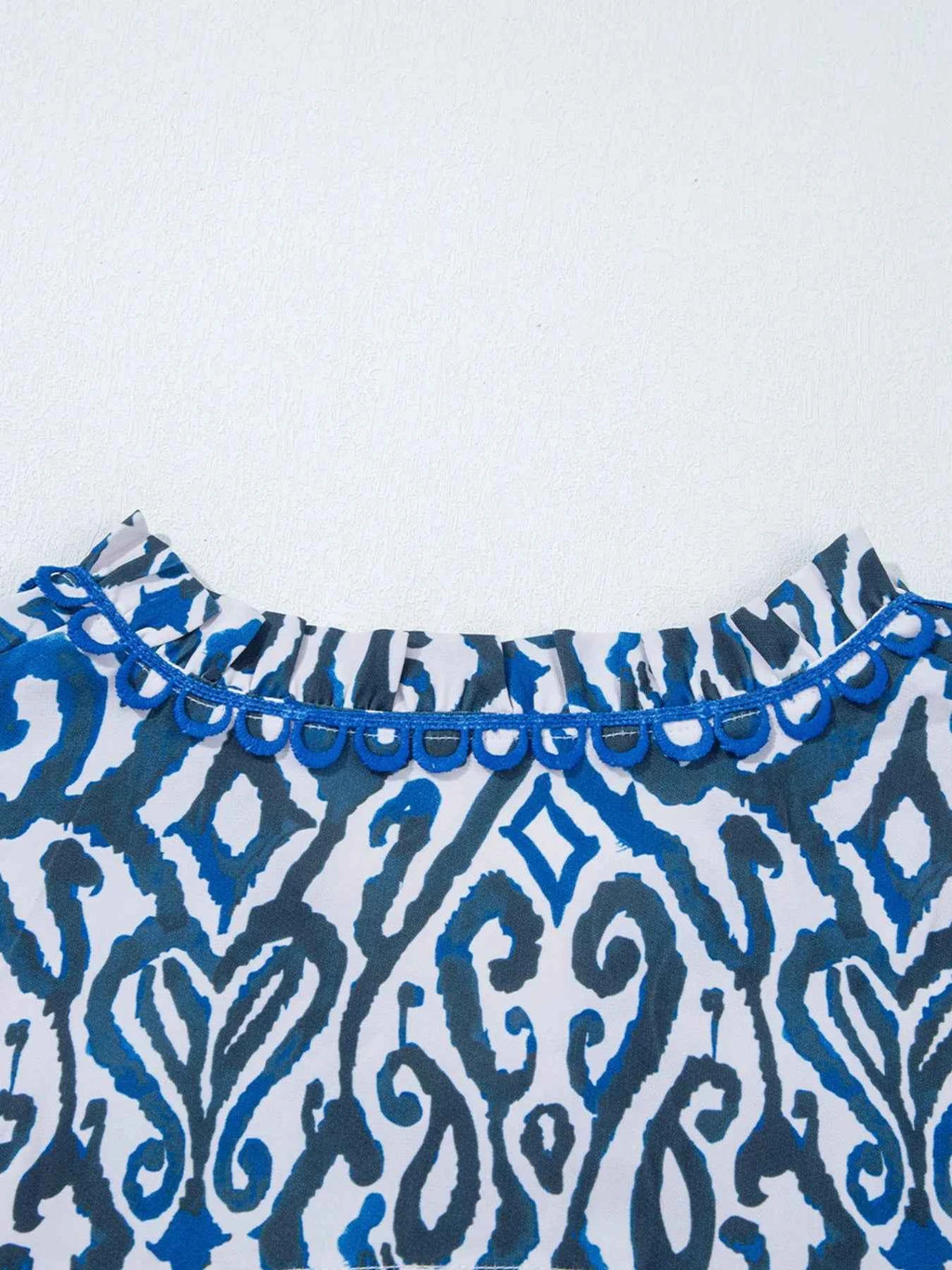 Paisley Print Long Sleeve Blouse 3d1443dde1a643798e44c993986eac2b-Max-Origin