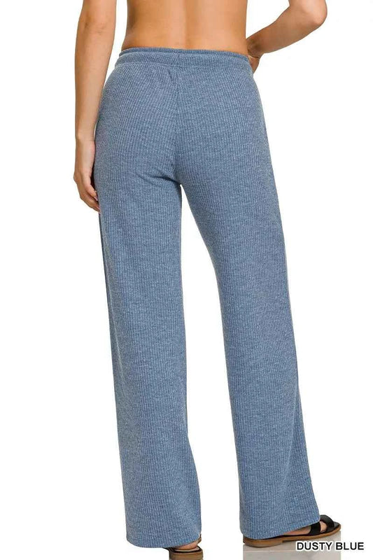 Ribbed Drawstring Lounge Pants 3d1b8e57bada4ba482f115333cc5fa46-Max-Origin