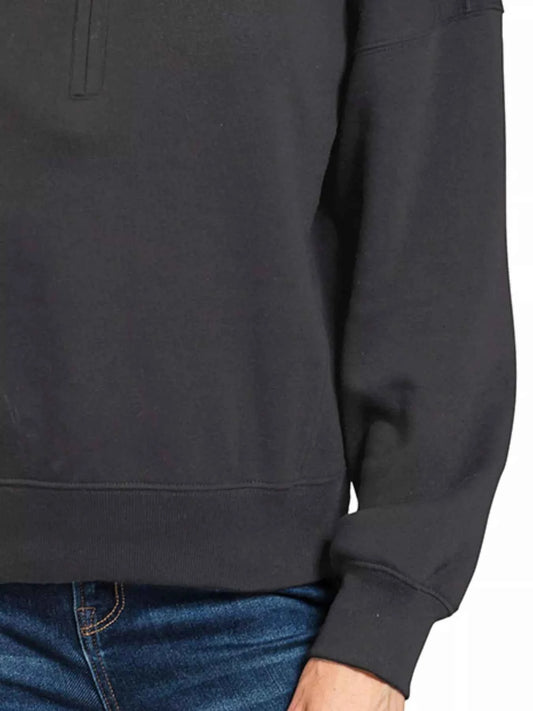 Fleece High Neck Half Zip Sweatshirt 3d75bc8d-4f30-43b5-9a34-8f896992eab2-Max-Origin