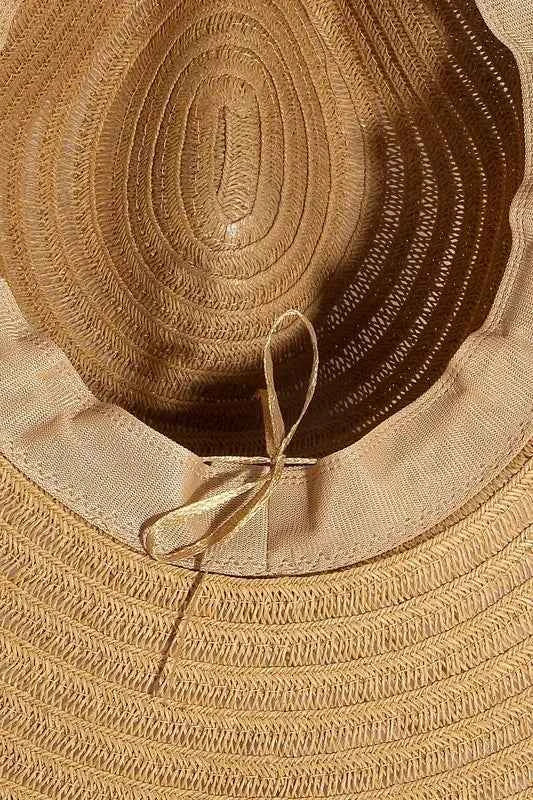 Fame Shell Beaded Wide Brim Straw Hat 3d8a0ea5-c266-40c8-9377-483c3f17554e-Max-Origin