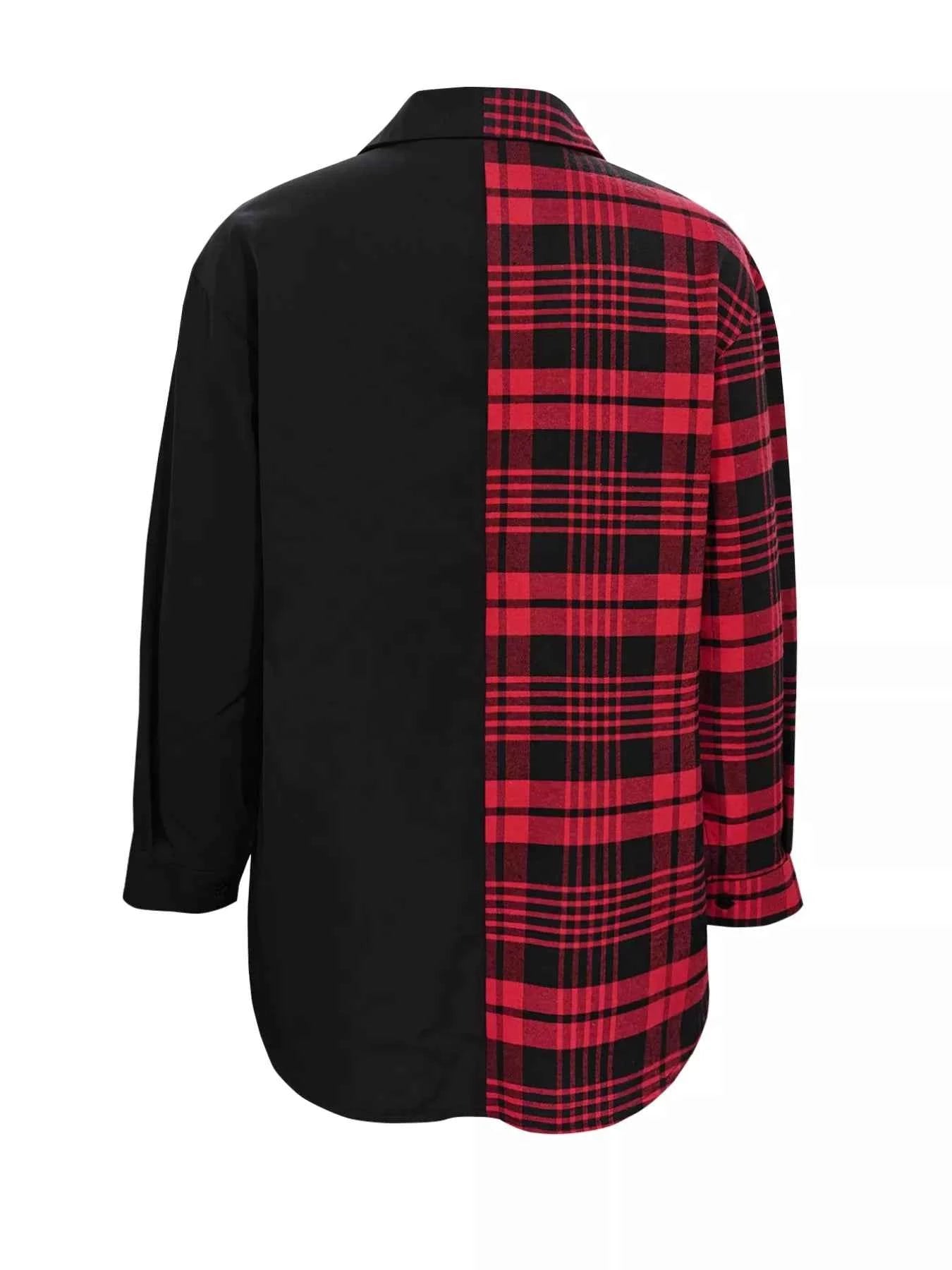 Plaid Button Up Long Sleeve Shirt 3db76e24-57a5-4734-90fa-d6a3b83a1145-Max-Origin