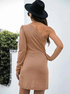 One Shoulder Ruched Bodycon Dress 3dc580eb-3856-42bd-a0ba-9baf4bbe5c70-Max-Origin