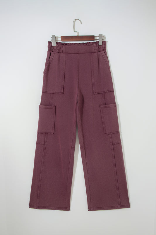 Mineral Red Mineral Wash Cargo Patched Pocket Utility Sweatpants 3ddb515811f7abe2