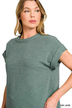 Zenana Cotton Slub Short Sleeve Tee and Pants Set 3df506f888304010a1c1bb91203a540c-Max-Origin