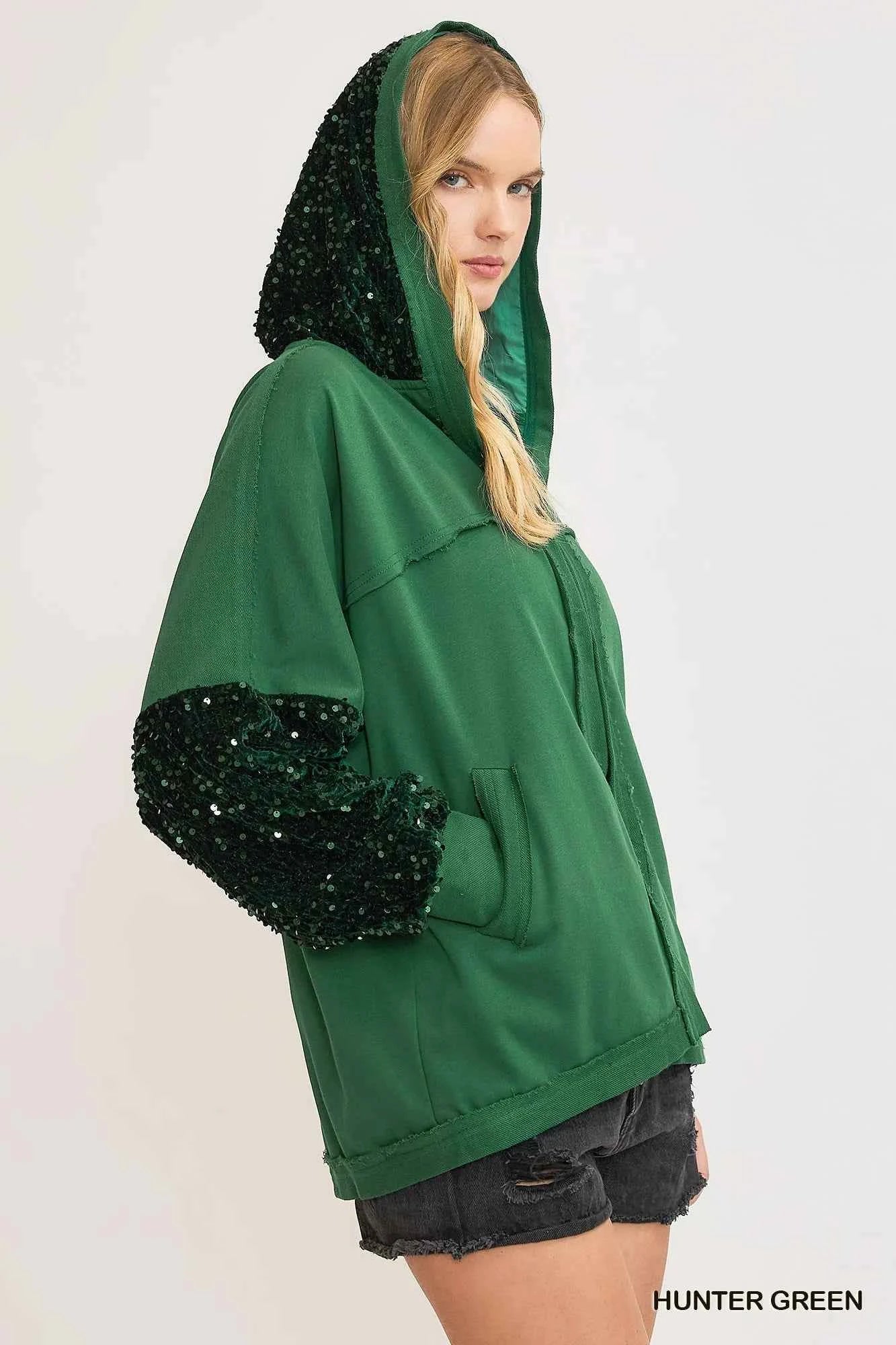 Umgee Sequined French Terry Jacket 3e0de67e-46b7-4c95-9c94-b484430b01e0-Max-Origin
