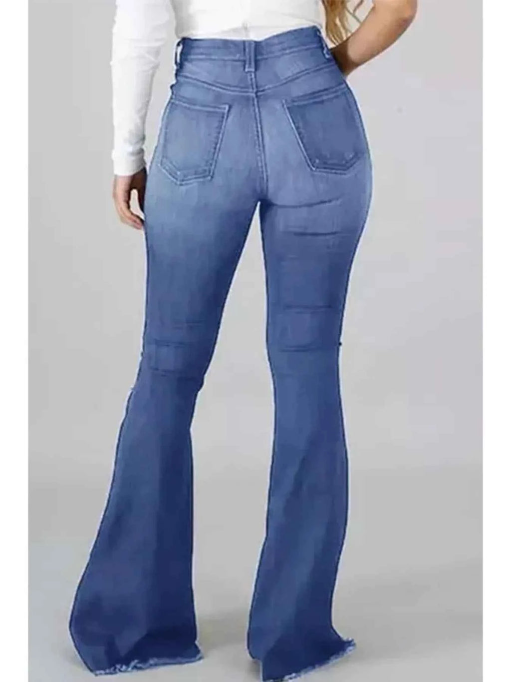Full Size Distressed Raw Hem Flare Jeans Plus Size 3e30c534d15b4f8d98b7d8cb0f123232-Max-Origin