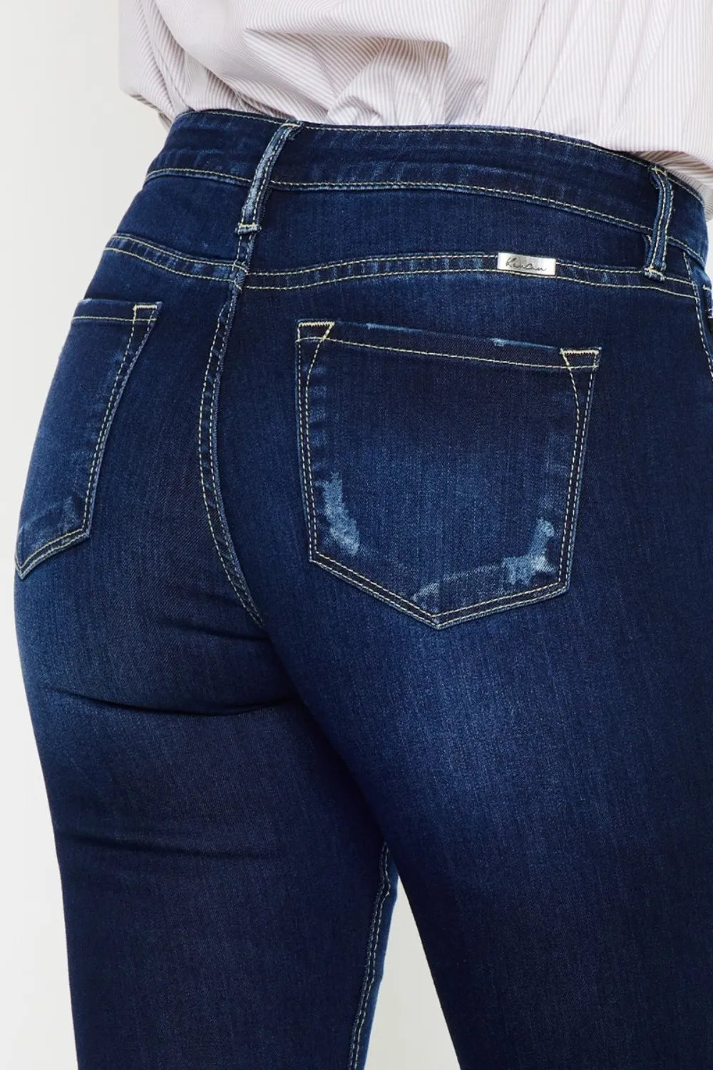Kancan Mid Rise Slim Flare Jeans 3e570c63-9ca7-40ad-a2c0-915dffd12d7c-Max