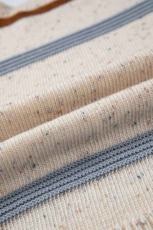 Vivienne Shoulder Heathered Knit Sweater 3e59be39-2a8a-4854-8a0d-35dbf851bfd1