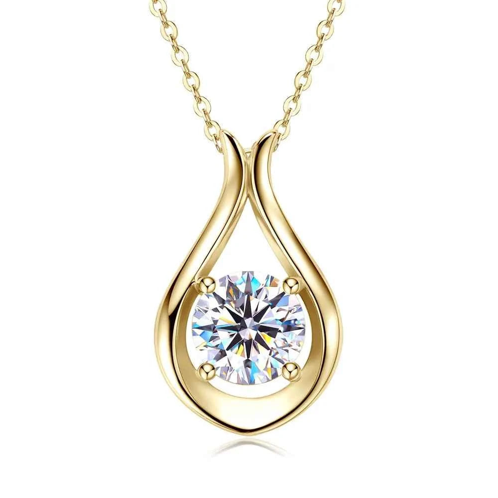 2 Carat Moissanite 925 Sterling Silver Pendant Necklace 3e8bad3b-f6df-4d0d-a025-14783baf980a-Max