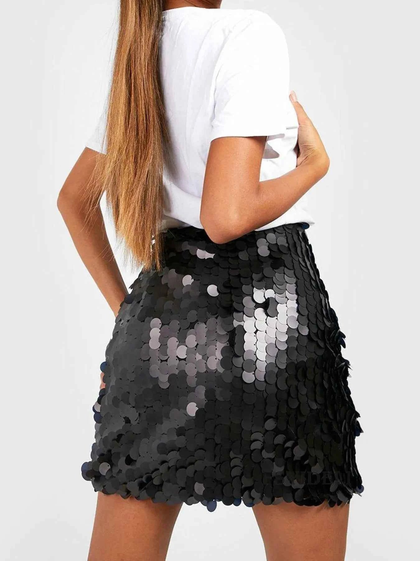 Sequin Mini Skirt 3e9a2a52-1448-4316-a994-187ad98734b3-Max-Origin