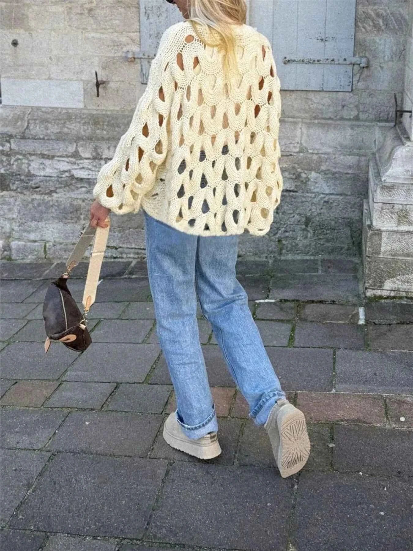 Chunky Cable Knit Hollow Out Sweater 3ea9504c41ed429ebd2e75534b0c2f95-Max-Origin