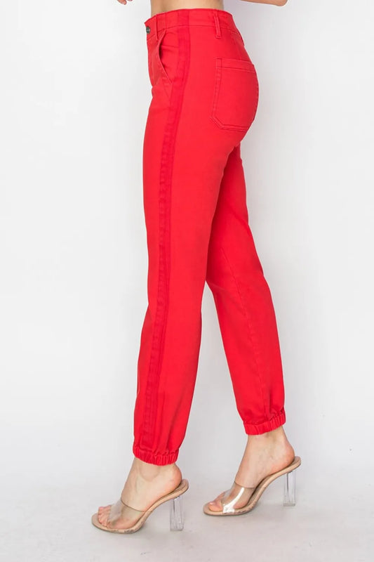 Full Size High Waisted Jogger Jeans 3eaeb20a-9e06-4a4a-bf43-ddc2002f0b51-Max