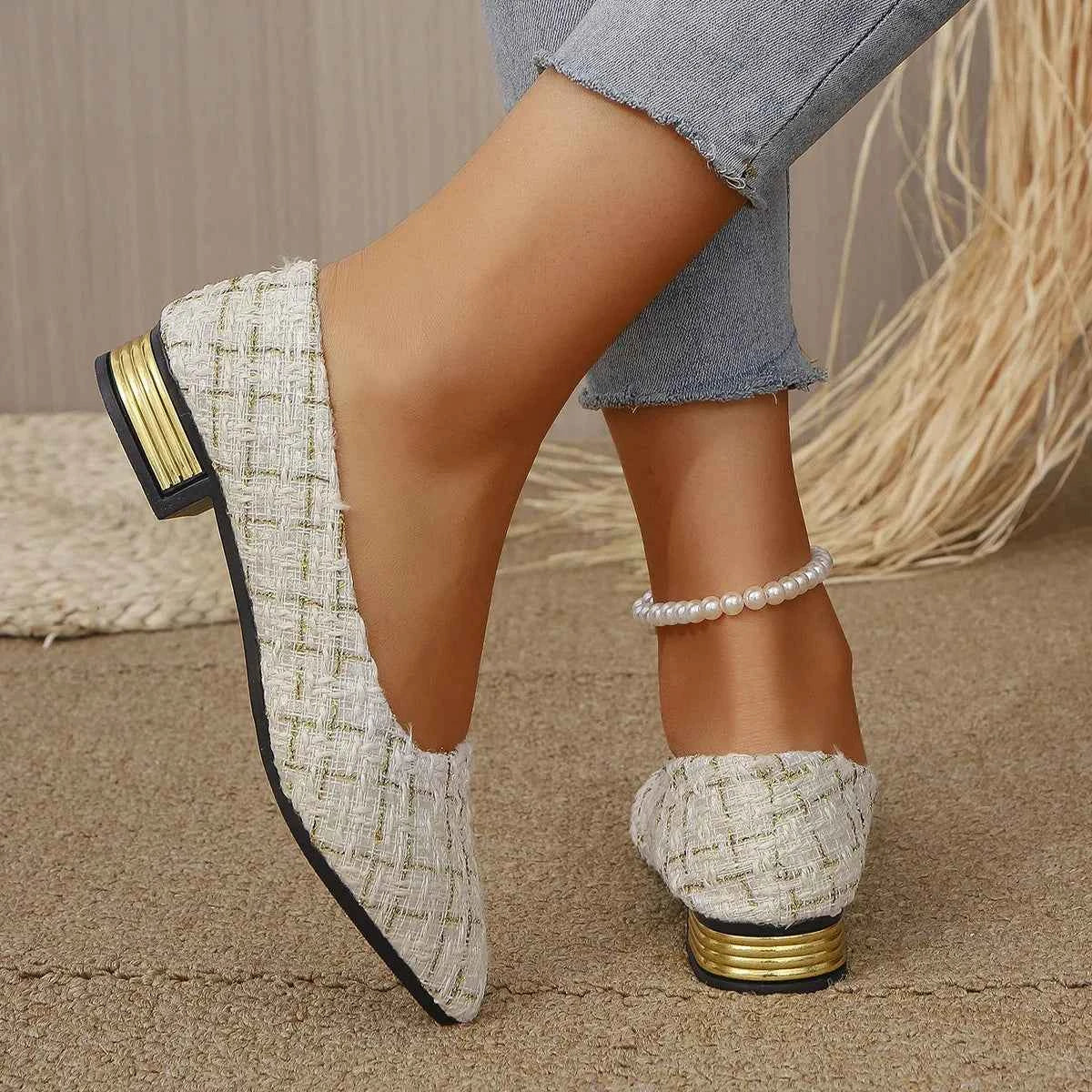 Point Toe Block Heels Slip-Ons 3ec9ae1e6c524defab76abcac3ce785d-Max-Origin