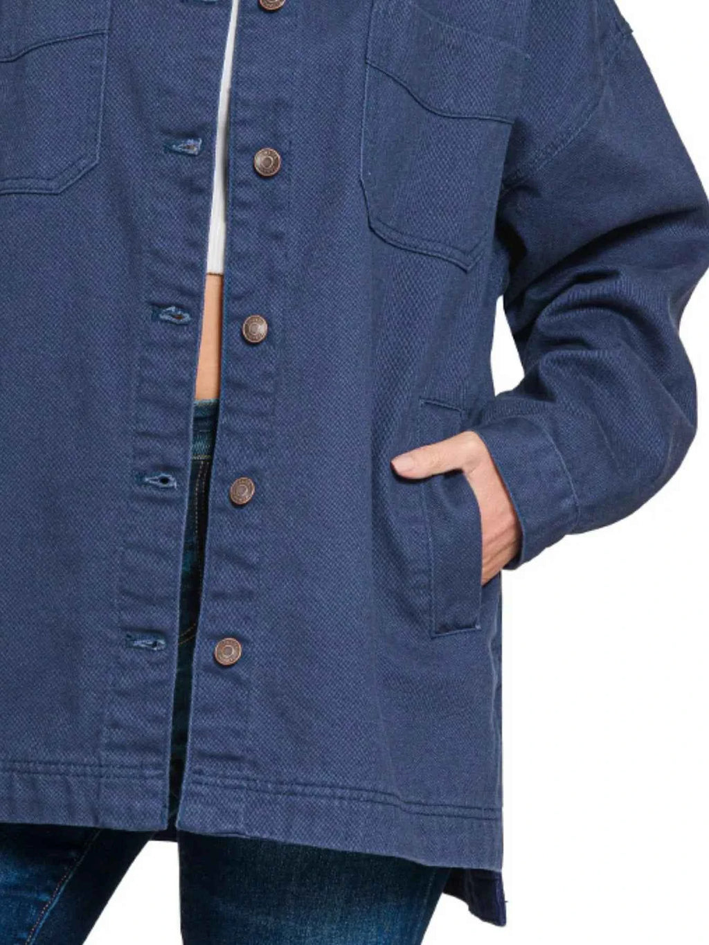 Zenana Oversized Collared Neck Button Front Shackets 3f273c3d-c5cb-4e40-ac76-0e979210eecc-Max-Origin