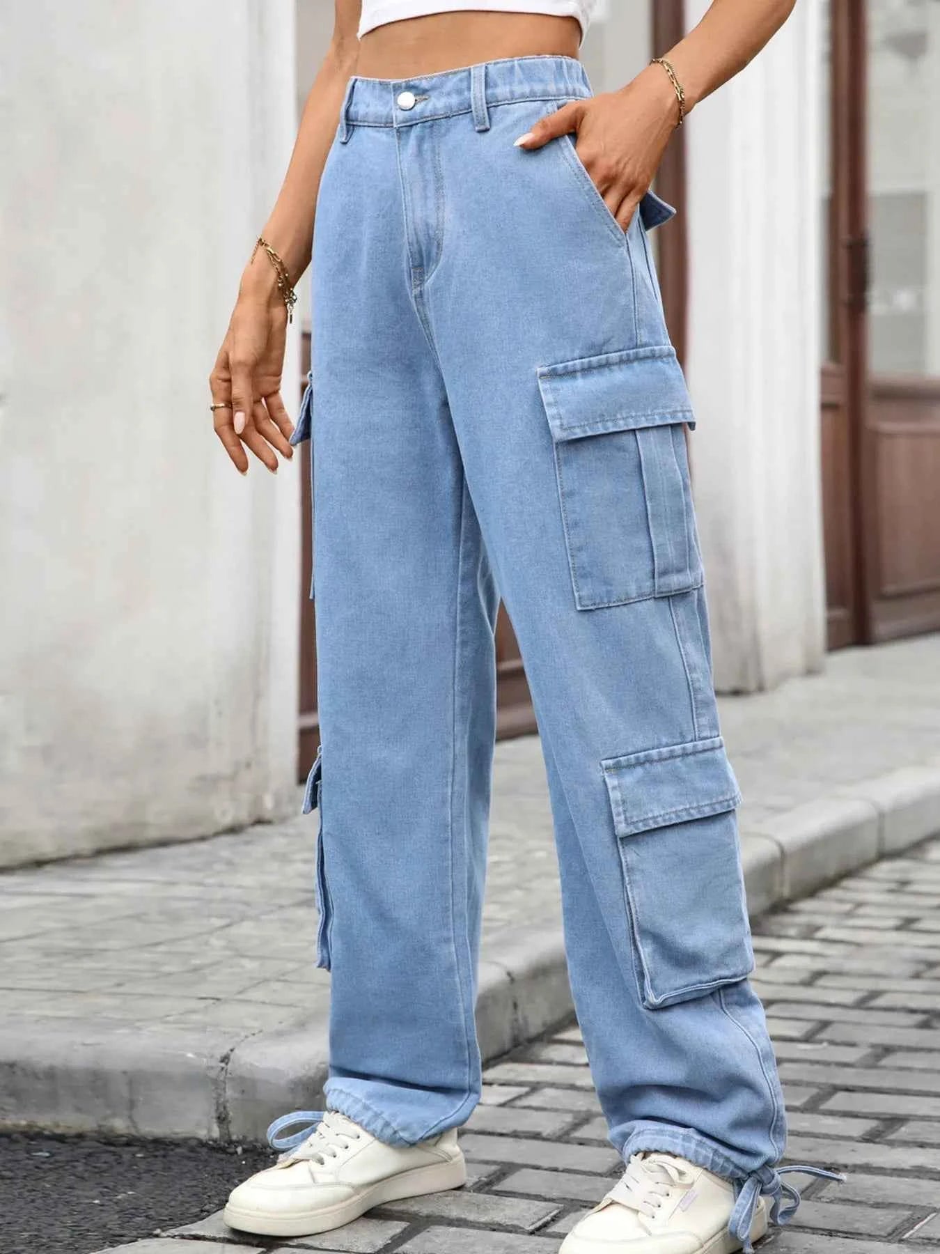 Casual Wide Leg Cargo Jeans 3f6d4b209a4b4c41bb5712dcdbd39a24-Max-Origin