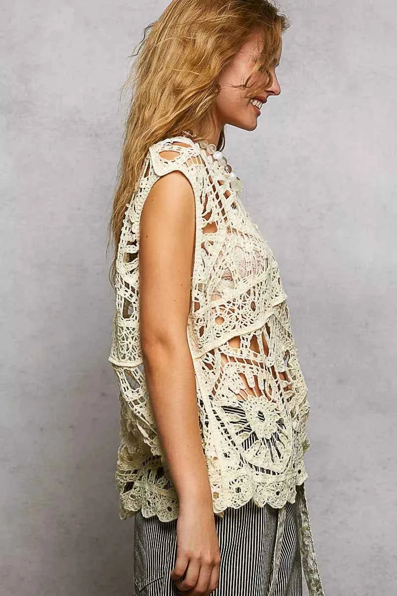 POL Openwork Round Neck Floral Crochet Tank 3f72c27b-35ca-4e39-adf6-b389bdb3998c-Max-Origin