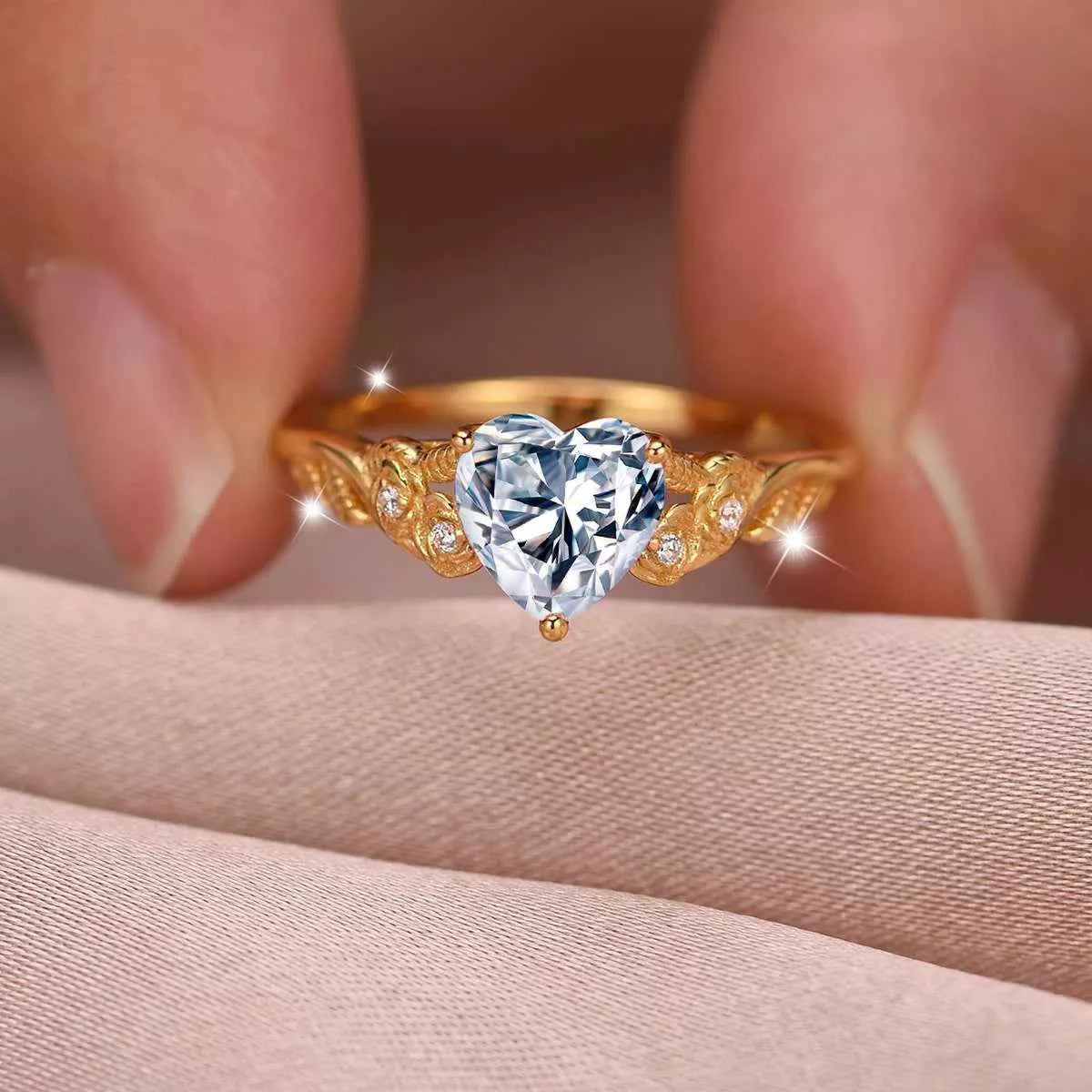 1.5 Carat Moissanite 925 Sterling Silver Heart Ring Gold 3fc7abd3-9c54-4a51-9e9f-a7cd015c6da0-Max-Origin
