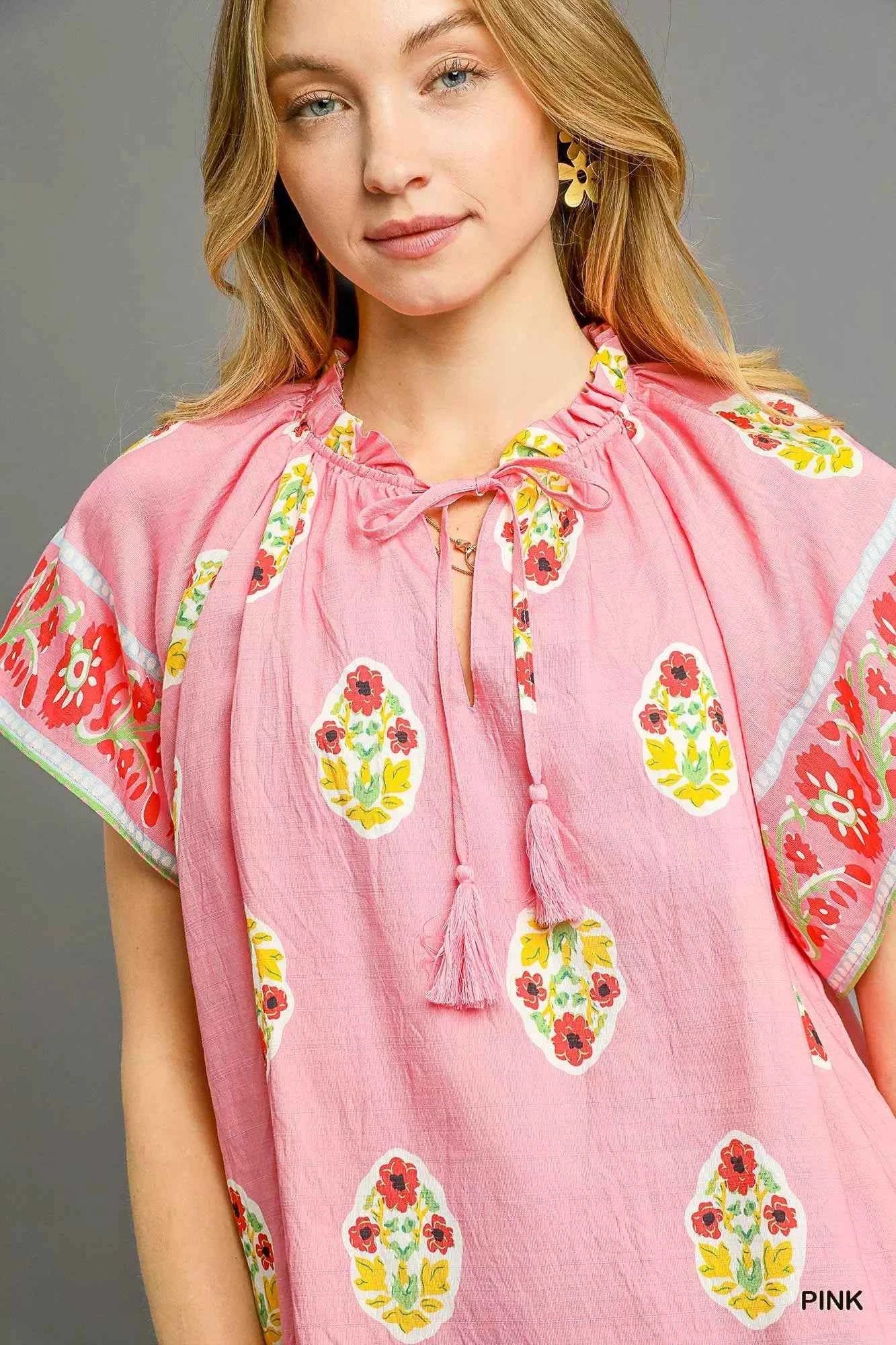 Umgee Boho Bloom Border Top 3fcae8c6-9e28-43ef-b2c5-e37a6c8de1a0-Max-Origin
