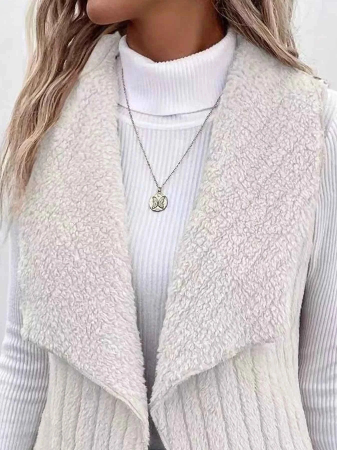 Cozy Fleece Open Front Vest Coat 3fe5ff87-67f1-4d27-8703-a410cce5e357-Max-Origin