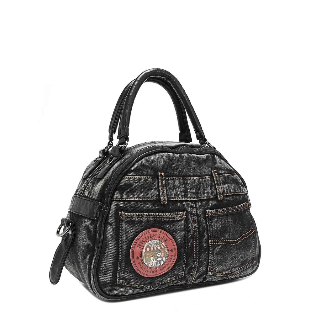 Nicole Lee USA Denim Sisters Secret Dome Handbag 40024595cc114cadb3f6b32bfddea029-Max-Origin
